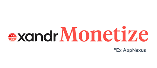 xandr monetize logo
