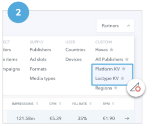 Adomik data Engine - Data customization 2