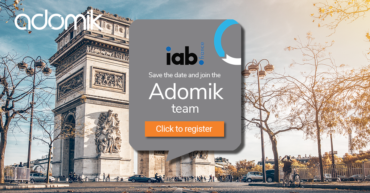 Adomik + IAB france France Baromètre Programmatique adtech events