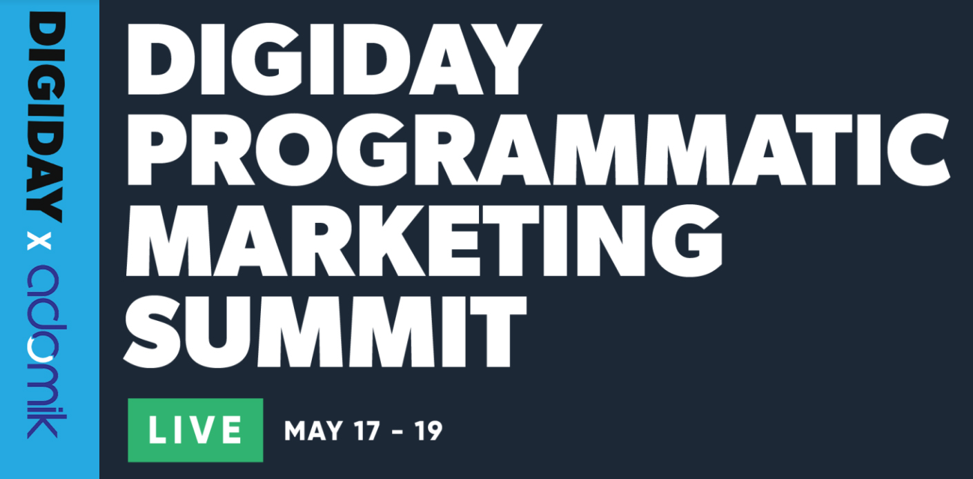 Adomik Digiday Programmatic marketing summit adtech events