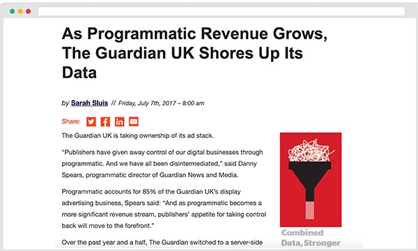 adexchanger adomik adtech news The Guardian UK