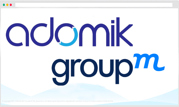 GroupM partners with Adomik