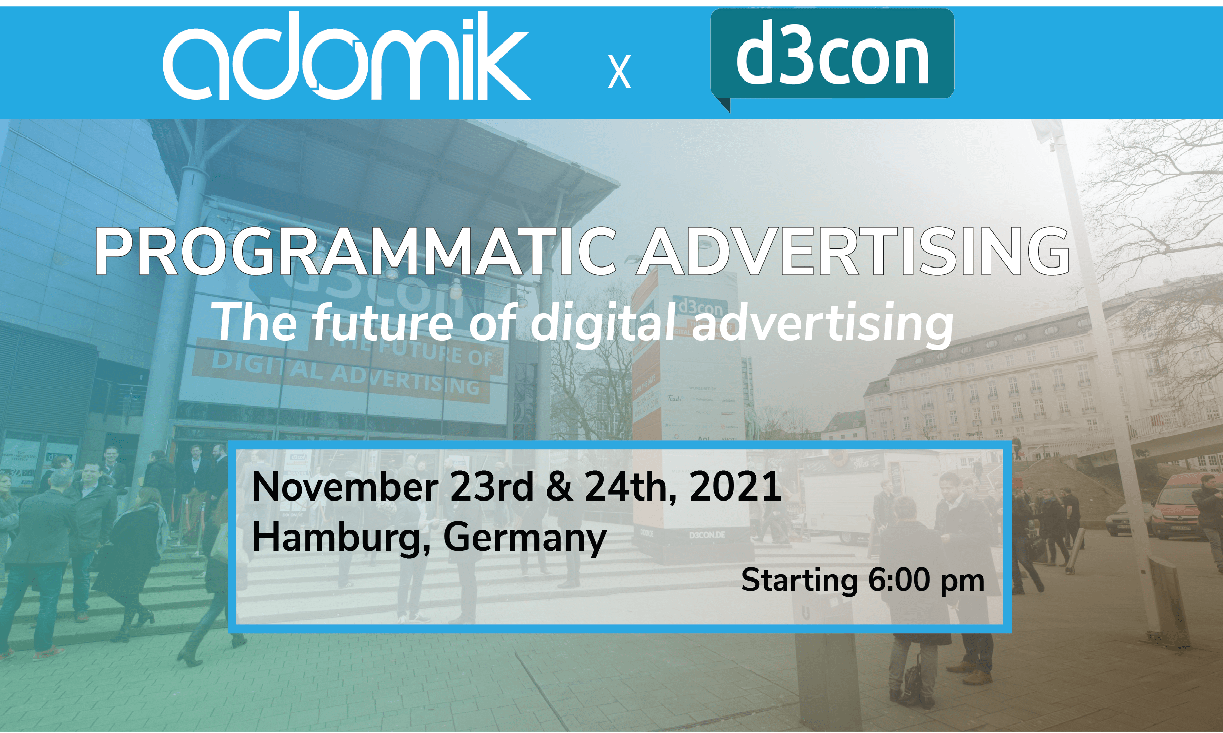 D3con programmatic advertising Adomik