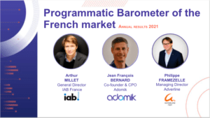 Programmatic Barometer of the French market Annual results 2021