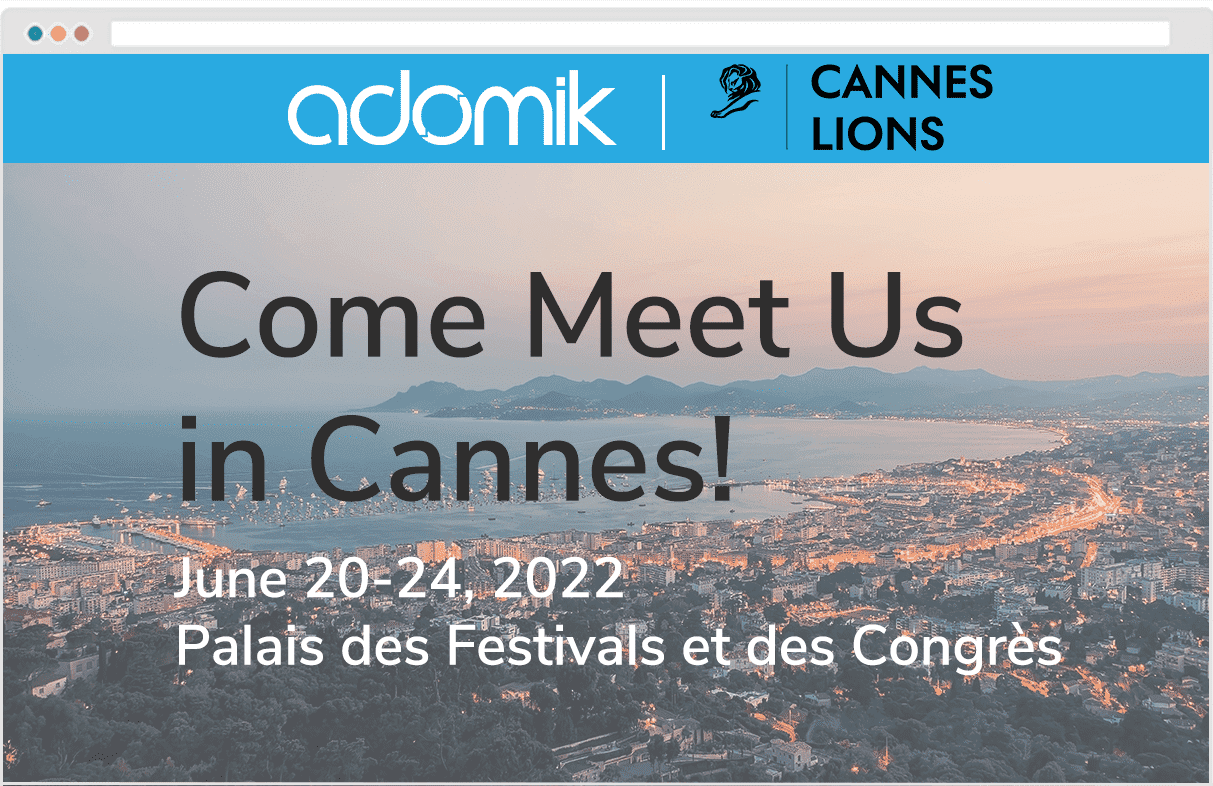 Adomik Adtech event - Cannes Lions 2022